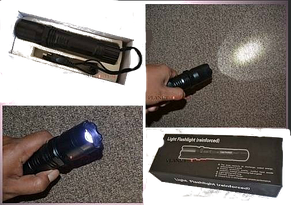 Фонарь-электрошокер Police  (Type-1101 Light Flashlight reinforced), фото 3