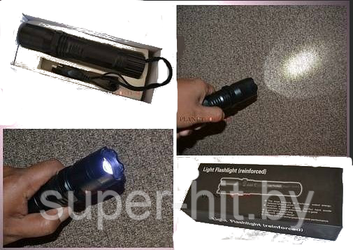 Фонарь-электрошокер Police (Type-1101 Light Flashlight reinforced) - фото 4 - id-p170603754