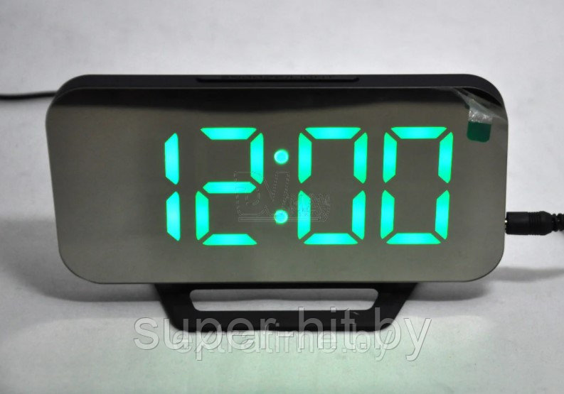 Настольные часы DS-3625L зеленый - фото 3 - id-p170605870