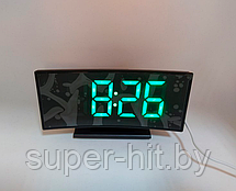 Настольные светодиодные часы DS-3621L белый, фото 2