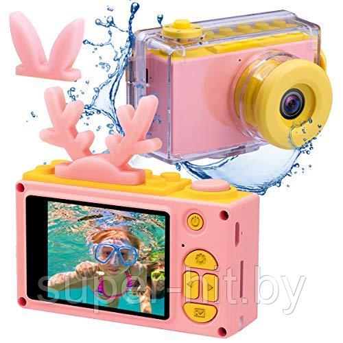 Детский цифровой фотоаппарат Kids Camera Summer Vacation. Фотоаппарат детский - фото 7 - id-p105542629