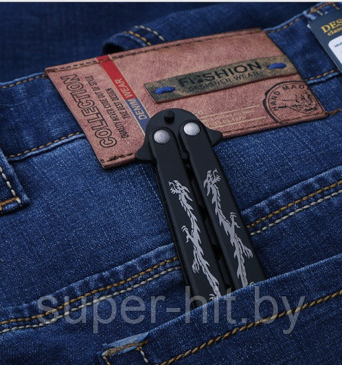 Нож-бабочка расческа Benchmade в футляре - фото 8 - id-p170605903