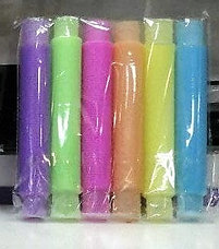 Игрушка - антистресс Pop Tubes "Поп Трубка" 20 см х 2,5 см фосфорная, фото 2