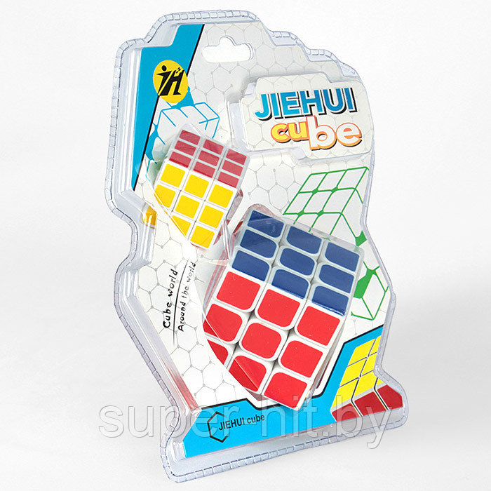Головоломка-куб магический 3*3*3 ряда, 2шт/уп. (набор) Игрушка - фото 2 - id-p170606462