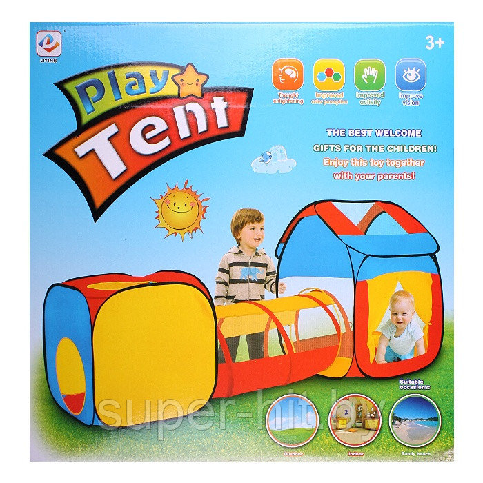 Палатка игровая детская "Тоннель" - фото 1 - id-p170605975