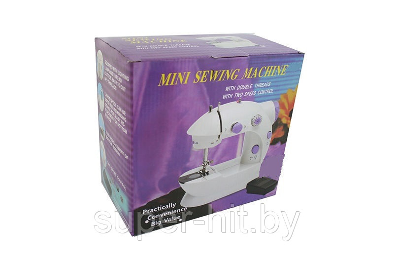 Швейная машинка компактная Mini Sewing Machine (Портняжка) - фото 4 - id-p170605397