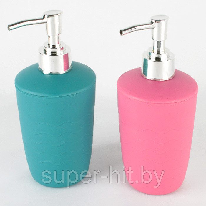 Дозатор для жидкого мыла пластиковый цвет ассорти - фото 3 - id-p170606496