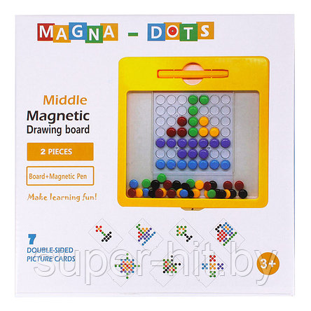 Доска магнитная "Magna-dots" 20.5*20.5см. Игрушка, фото 2