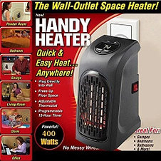 Портативный обогреватель Handy Heater с пультом управления (400W), фото 3