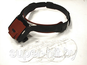 Бинокуляр Лупа-очки с подсветкой MG81001-B
