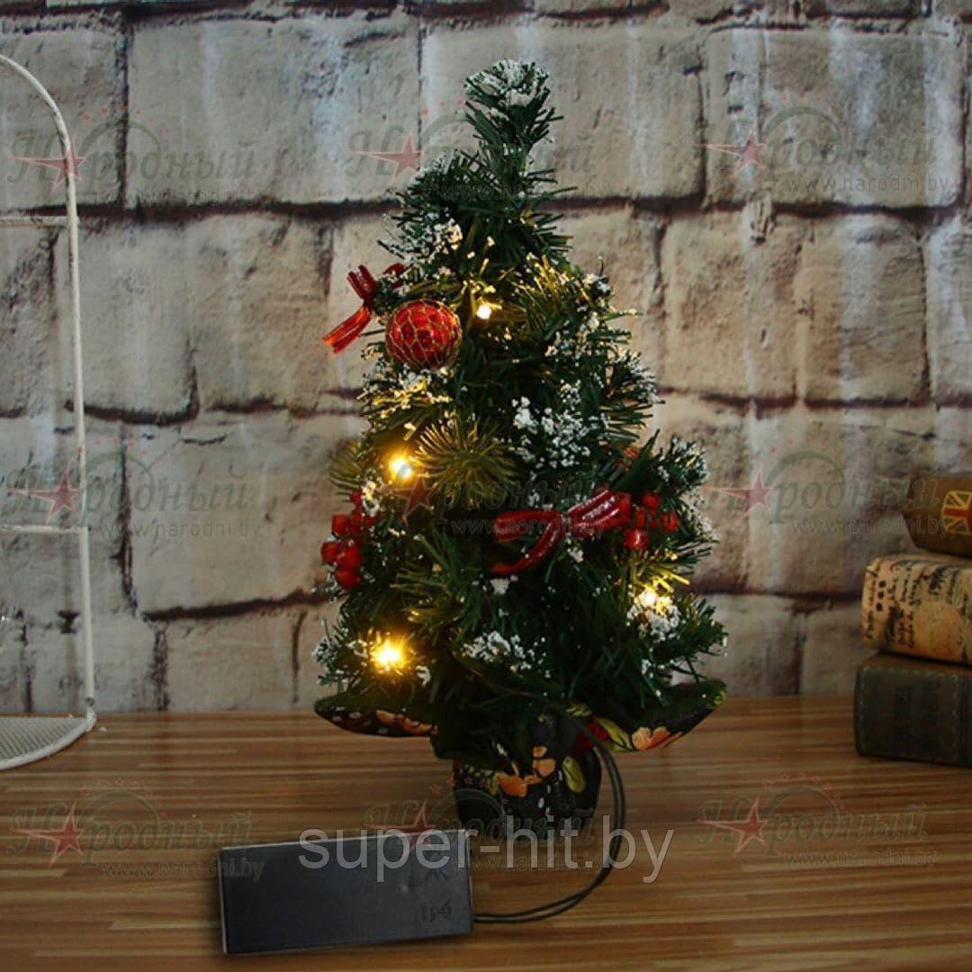 Новогодняя елка с подсветкой ( 30 см) - фото 9 - id-p170605493