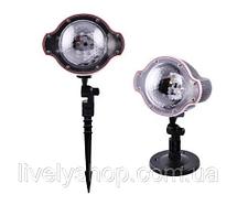 Лазерный проектор Snow lamp цветной RGB фонарь, фото 2