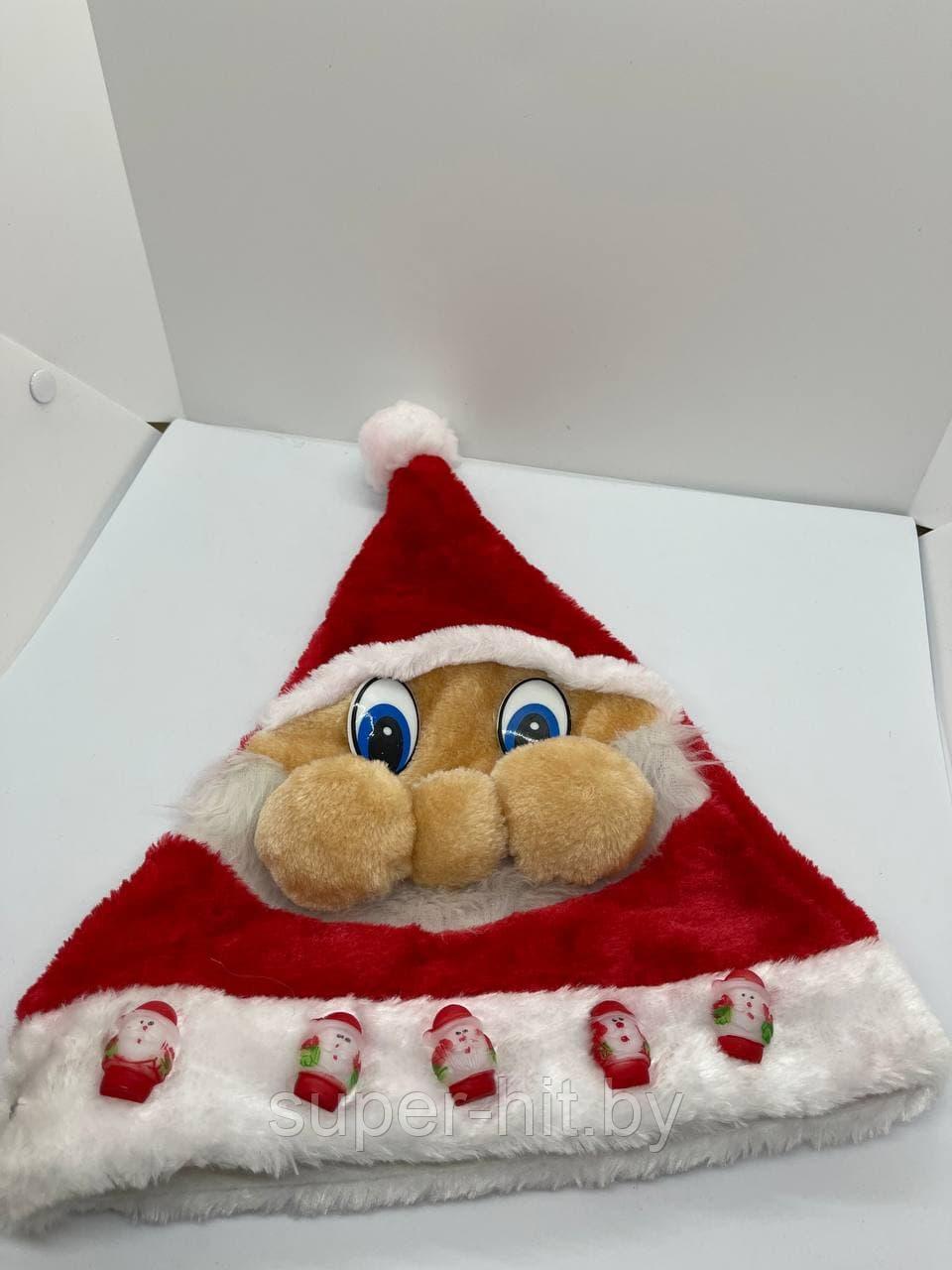 Шапка Деда Мороза светящаяся - фото 1 - id-p170607542