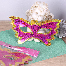 Набор масок карнавальных (10шт-20*7см), фото 3