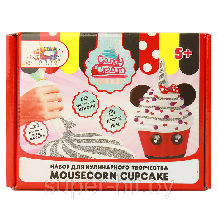 Набор крем-массы для моделирования ТМ Candy Cream Mousecorn Cupcake - фото 1 - id-p170606840
