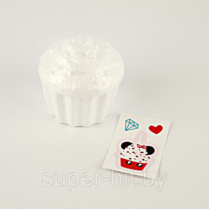 Набор крем-массы для моделирования ТМ Candy Cream Mousecorn Cupcake - фото 5 - id-p170606840