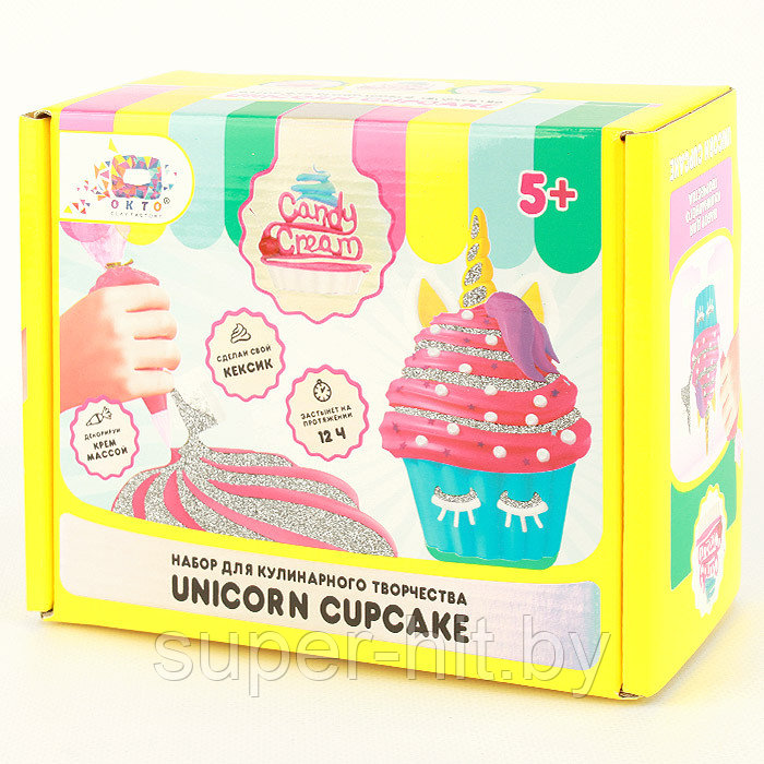 Набор крем-массы для моделирования ТМ Candy Cream Unicorn Cupcake - фото 4 - id-p170606841