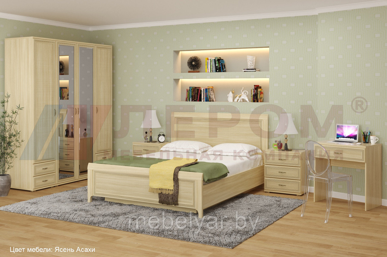 Спальня Лером Карина - композиция 6 (Ясень Асахи) - фото 1 - id-p170609152