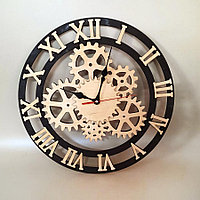 Часы настенные "Шестеренки" №33 (диаметр 40 см)