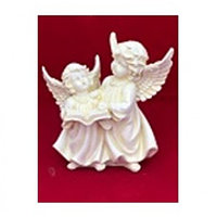 Статуэтка ангел пара с книгой бел., арт.нсх-34
