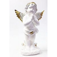 Статуэтка ангел молящийся №2 бело-золотой арт. скл-1230 33 см