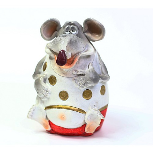 Копилка мышь забавная, 19см, арт. f-427 - фото 1 - id-p170628365