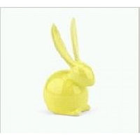 Статуэтка Фигурка Кролик, желтая 7 см.х3,5 см., Арт.НПА-310