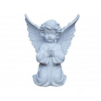 Статуэтка ангел крылатик белый, арт. кэп-21619, 35 см
