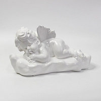 Статуэтка ангел девочка на облаке бел. 13*23см, арт. лсм-123