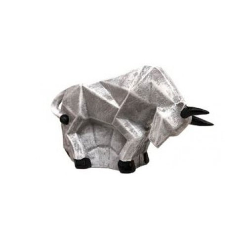 Копилка-оригами бык 17*25см., серый камень арт.ккю-1033 - фото 1 - id-p170628666