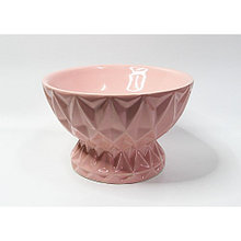 Конфетница-оригами №1 розовая глазурь 11х18см, арт.ккю-99084