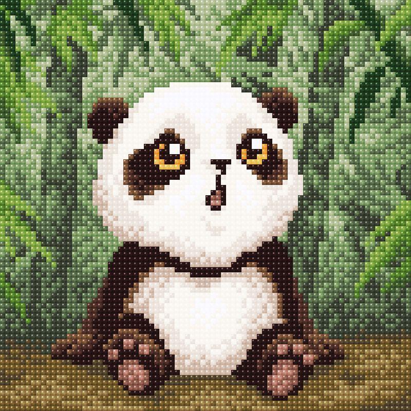 Набор Алмазной мозаики "Малыш-панда"