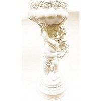 Статуэтка ангел с чашей над головой белый арт.скл-12252 52 см