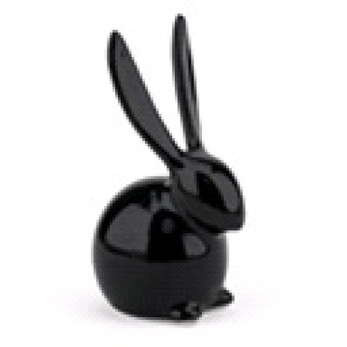 Статуэтка Фигурка Кролик, черная 7 см.х3,5 см., Арт.НПА-16 - фото 1 - id-p170628975