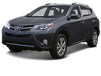 Автомобильные коврики в салон и багажник для TOYOTA RAV4 (2013-)