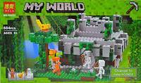 Конструктор Bela Minecraft Майнкрафт Храм в джунглях, 604 дет.