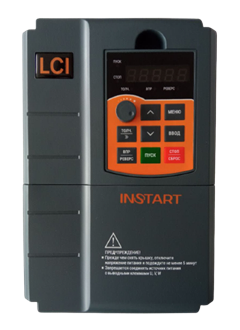 LCI-G5.5/Р7.5-4B INSTART Преобразователь частоты 5,5/7,5 кВт, 13/17 А, 3 ~ 380В - фото 1 - id-p169360508