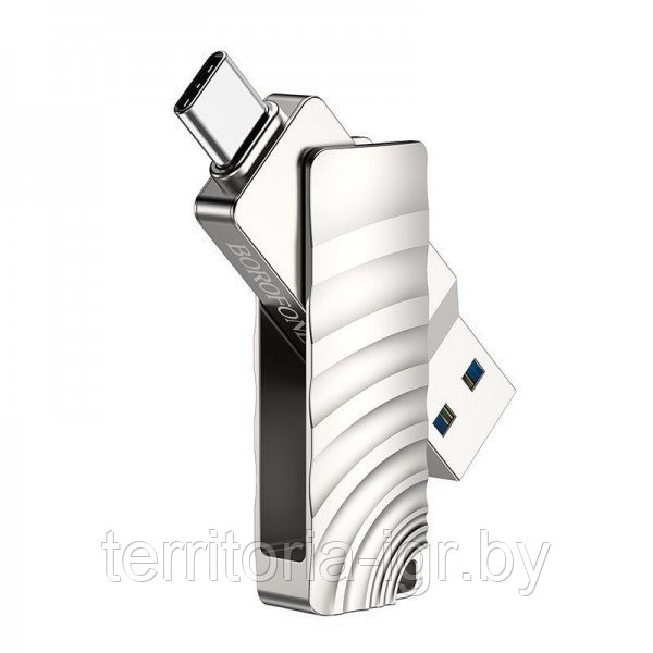 USB-накопитель USB 3.0 + Type-C 16GB BUD3 Borofone - фото 3 - id-p170636048