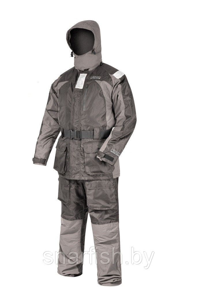 Зимний костюм FANTOM CYCLONE до -20, 4000/4000 (мембранная ткань, цвет: серый) - фото 1 - id-p170636117