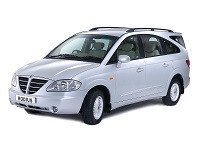 Автомобильные коврики в салон и багажник для SSANGYONG Rodius 2004-2013