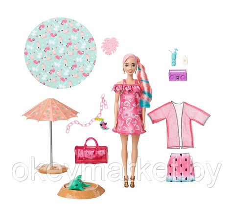 Кукла Barbie Ultimate Color Reveal Арбуз GTN19, фото 2