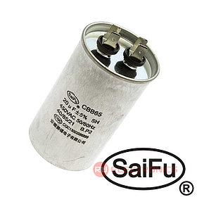 Пусковой конденсатор SAIFU CBB65, 20 мкФ, 450 В