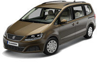 Автомобильные коврики в салон и багажник для Seat Alhambra (2010)