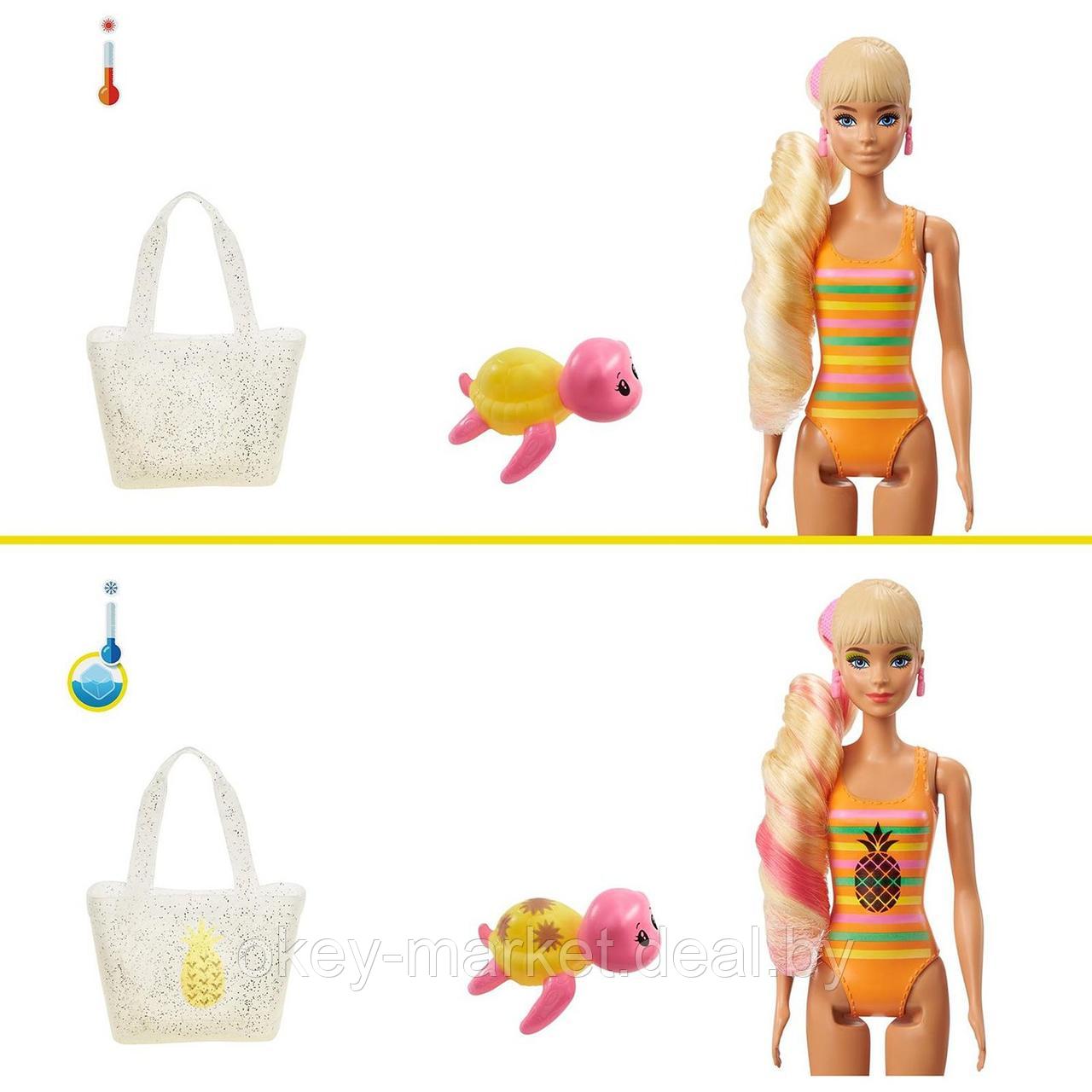 Игровой набор кукла Barbie Ананас в непрозрачной упаковке (Сюрприз) GTN17 - фото 3 - id-p170649003