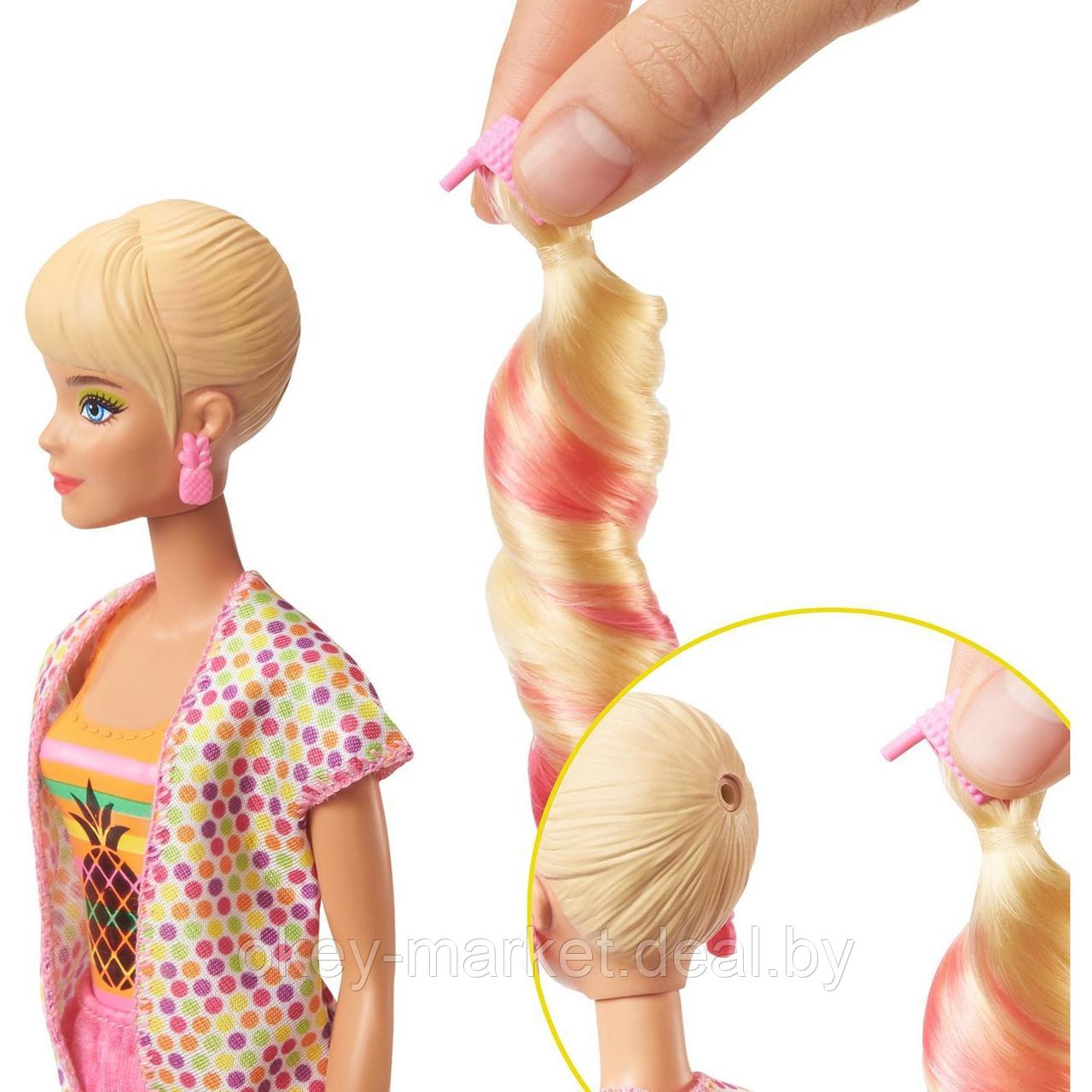 Игровой набор кукла Barbie Ананас в непрозрачной упаковке (Сюрприз) GTN17 - фото 4 - id-p170649003
