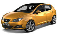 Автомобильные коврики в салон и багажник для Seat Ibiza (2008-)