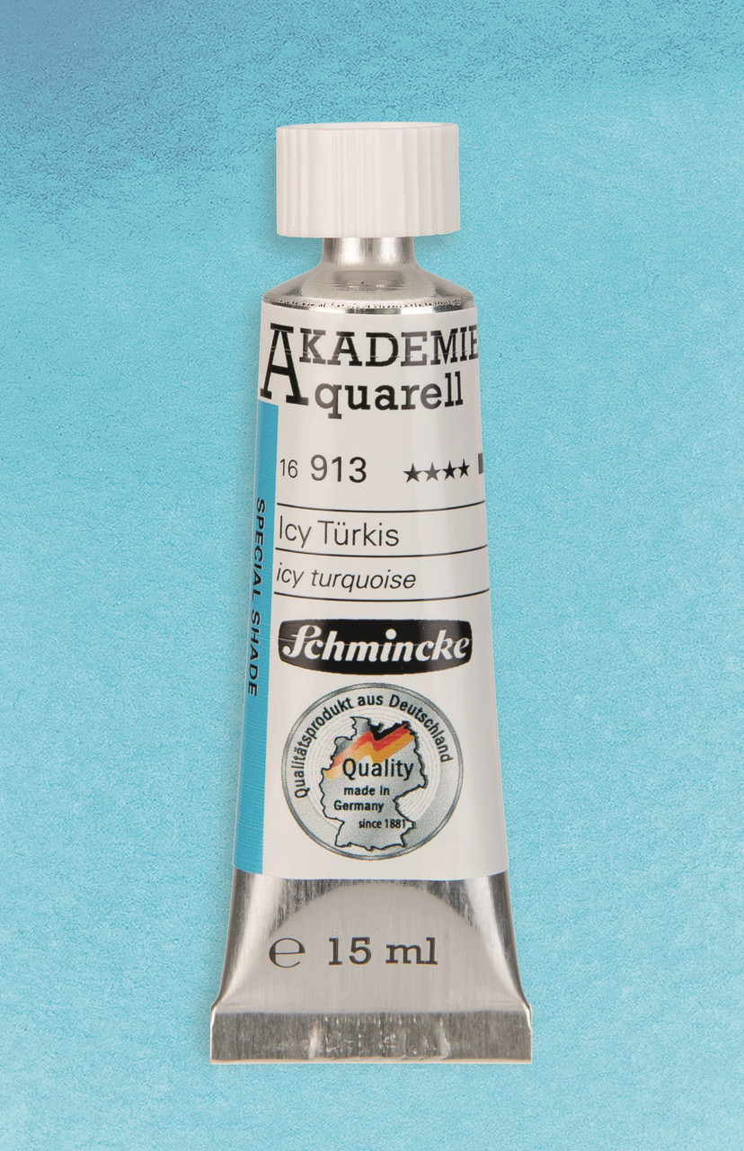 Акварель Schmincke Akademie, туба 15 мл, №913 icy turquoise