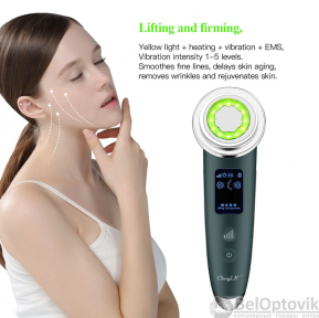 Бьюти устройство для ухода за кожей лица Beauty Instrument DS-8811 (чистка, стимуляция, подтяжка, массаж кожи
