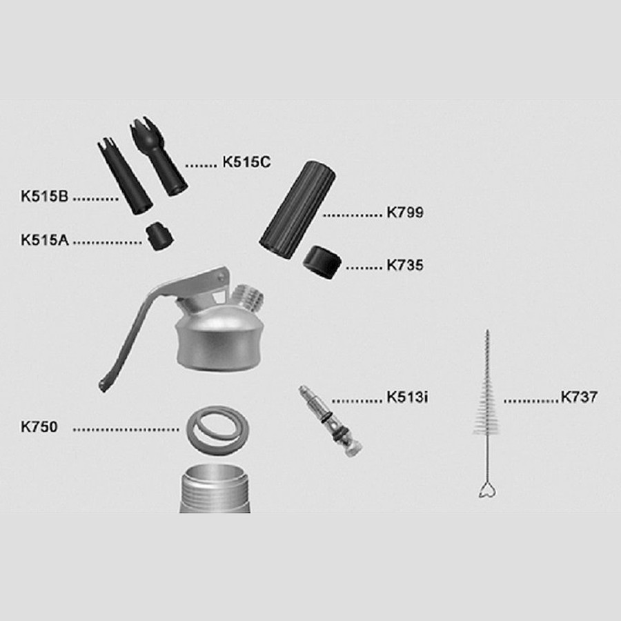 Нипель для сифона (кремера) KAYSER (K513I)