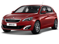 Автомобильные коврики в салон и багажник для Peugeot 308 [2008-2013, 2013-2021]